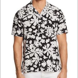 Todd Snyder Short Sleeve Camp Collar Floral Shirt
